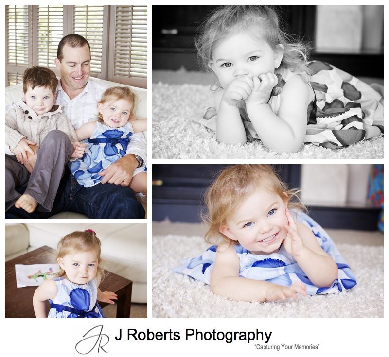 Gorgeous baby girl portraits - sydney family portrait photography